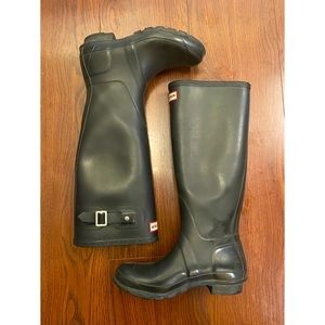 Hunter Original Tall Rain Boots in Black